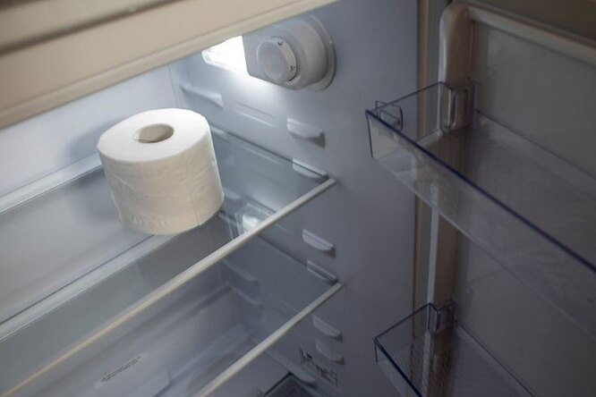 Зачем люди кладут туалетную бумагу в холодильник?